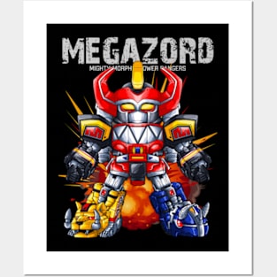 Mega mecha Posters and Art